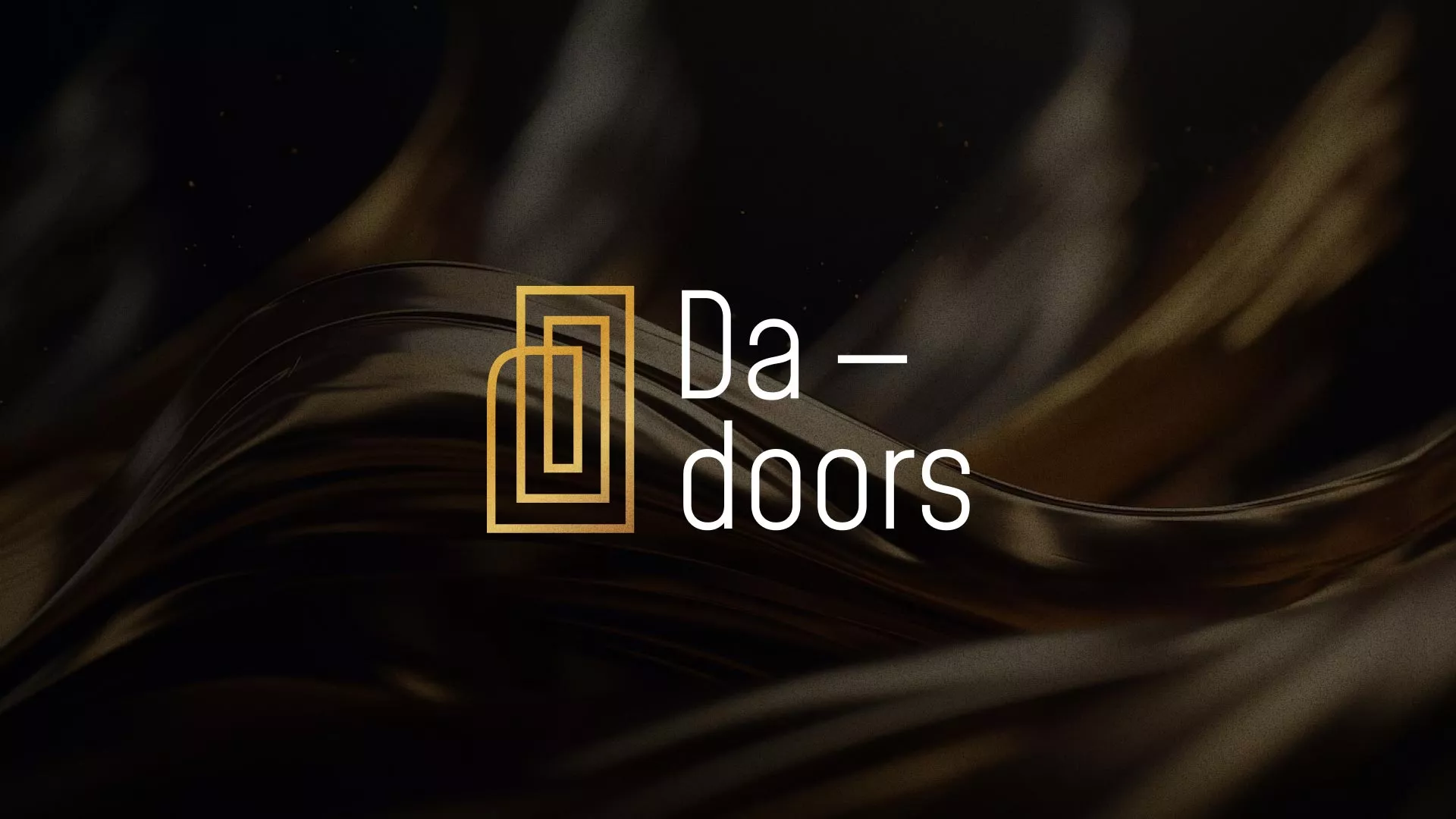 Разработка логотипа для компании «DA-DOORS» в Сунже