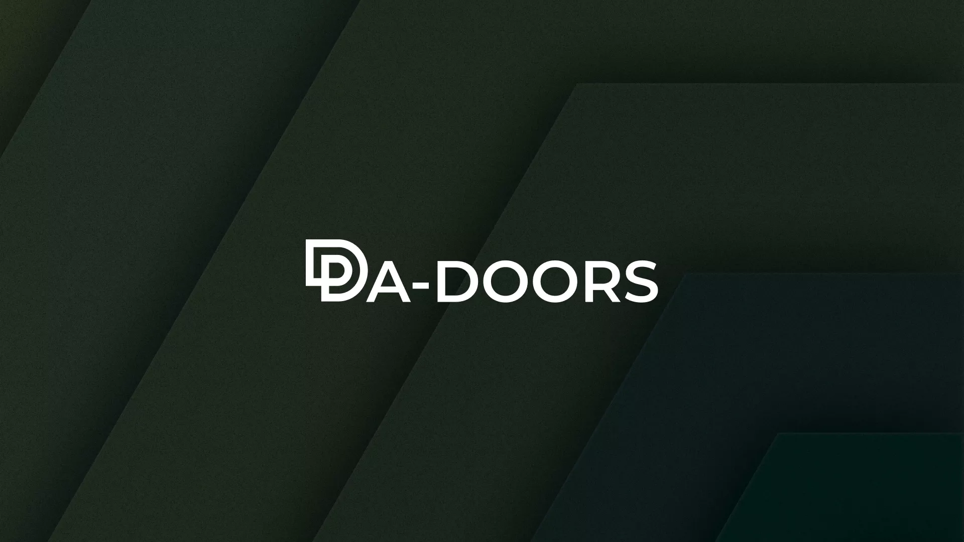Создание логотипа компании «DA-DOORS» в Сунже